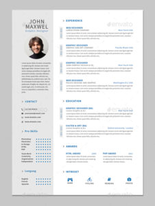 Modelos de currículum vitae y plantillas de CV online | GlopDesign